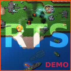 Скачать взлом Rusted Warfare - Demo (Растущая война)  [МОД Mega Pack] - стабильная версия apk на Андроид