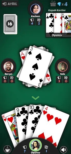 Pisti - Offline Card Games  [МОД Все открыто] Screenshot 1