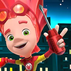 Взломанная The Fixies Town Cool Kid Games  [МОД Menu] - полная версия apk на Андроид