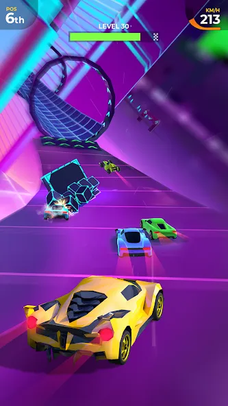 Car Race 3D: Car Racing (Гонки на машинах 3D)  [МОД Mega Pack] Screenshot 3