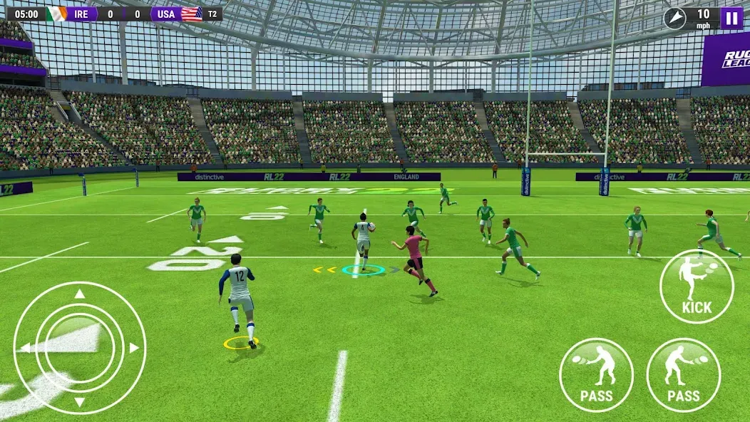 Rugby League 22 (Рубиги Лига 22)  [МОД Много монет] Screenshot 2