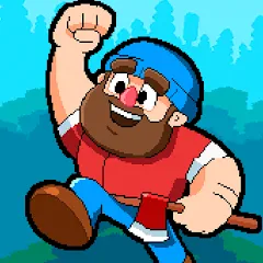Взломанная Timberman The Big Adventure (Тимбермен Большое Приключение)  [МОД Меню] - полная версия apk на Андроид