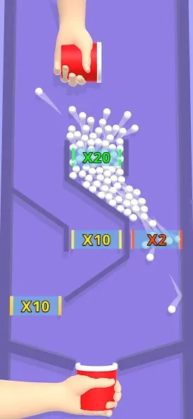 Bounce and collect (Баунс энд коллект)  [МОД Много денег] Screenshot 1