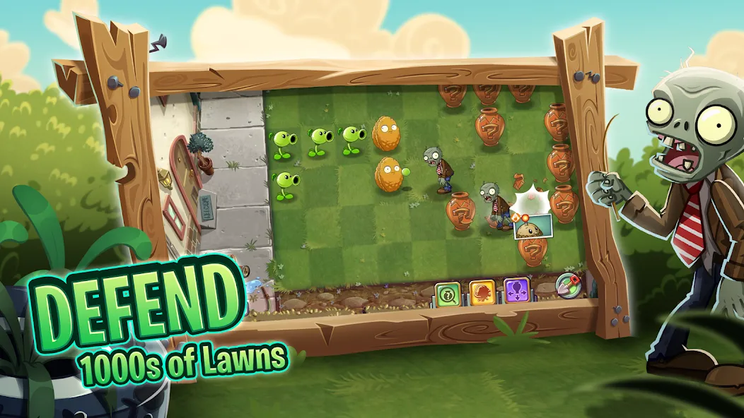 Plants vs. Zombies™ 2 [МОД Много монет] Screenshot 3