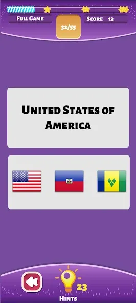 Country Flags World Quiz Game  [МОД Menu] Screenshot 1
