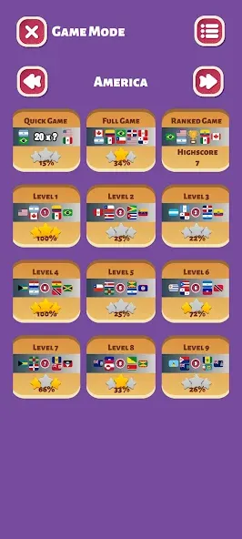 Country Flags World Quiz Game  [МОД Menu] Screenshot 2