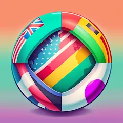 Взломанная Country Flags World Quiz Game  [МОД Menu] - полная версия apk на Андроид