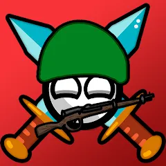 Скачать взломанную Countryballs Continental War (Кантриболз Континентальная война)  [МОД Unlimited Money] - полная версия apk на Андроид