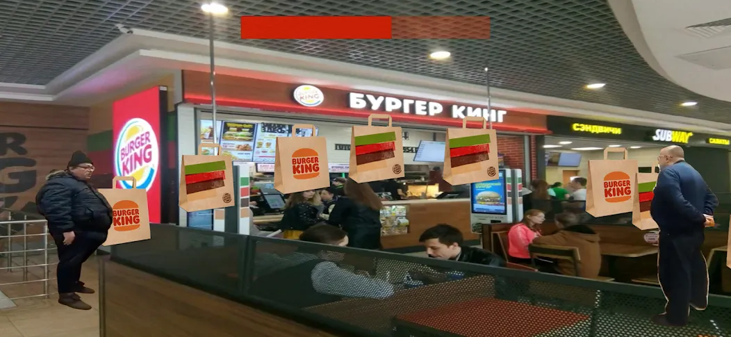 Бургеркинг гов игра  [МОД Бесконечные деньги] Screenshot 2