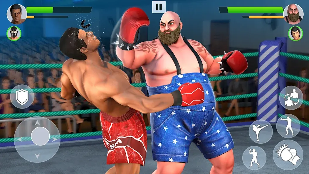 Boxing Heros: Fighting Games (Тэг Боксинг Игры)  [МОД Меню] Screenshot 2