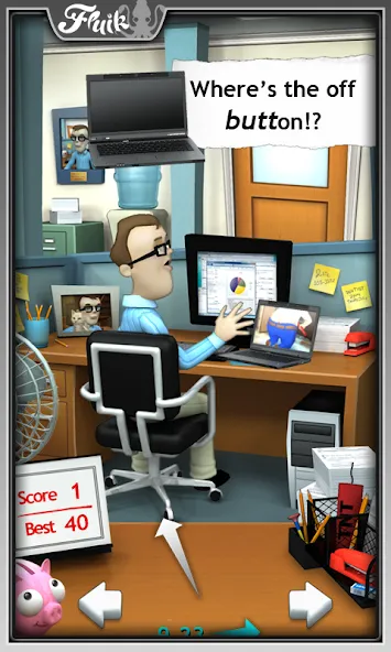 Office Jerk (Офисный задира)  [МОД Бесконечные монеты] Screenshot 1