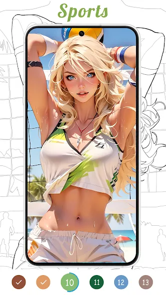 Coloring Games-Color By Number  [МОД Меню] Screenshot 5