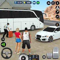 Скачать взлом Bus Simulator Game: Coach Game  [МОД Бесконечные монеты] - последняя версия apk на Андроид