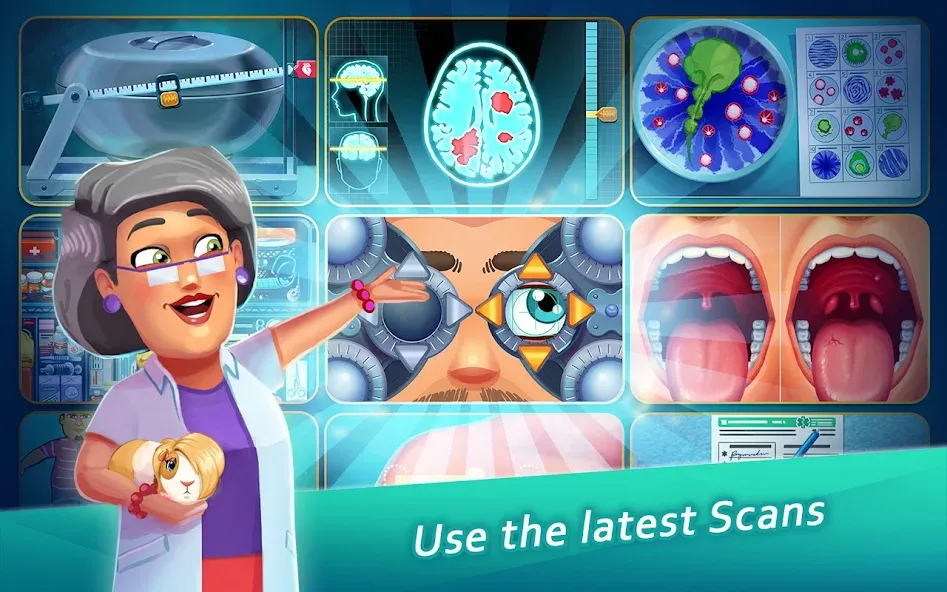Heart's Medicine - Doctor Game  [МОД Бесконечные монеты] Screenshot 3