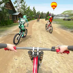 Взлом BMX Rider: Cycle Race Game  [МОД Все открыто] - стабильная версия apk на Андроид