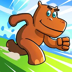 Взлом Hippo Dash (Хиппо Дэш)  [МОД Бесконечные деньги] - последняя версия apk на Андроид