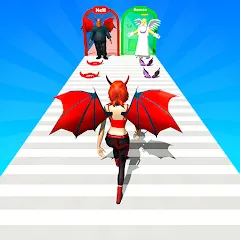 Взломанная Heaven Life Rush! Paradise Run  [МОД Меню] - последняя версия apk на Андроид