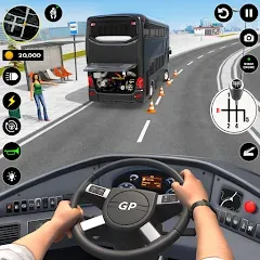 Взлом Bus Simulator : 3D Bus Games (Бас Драйвинг Симулятор ПВП Игра)  [МОД Бесконечные деньги] - полная версия apk на Андроид