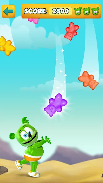 Talking Gummy Bear Kids Games  [МОД Меню] Screenshot 2