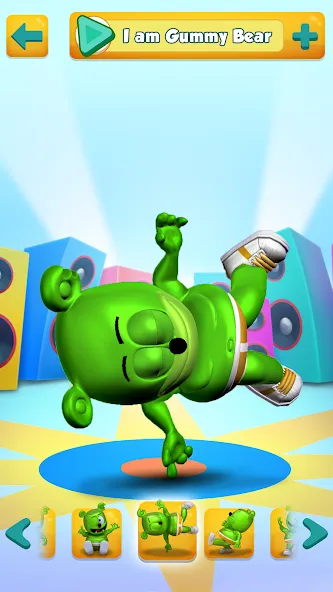 Talking Gummy Bear Kids Games  [МОД Меню] Screenshot 5