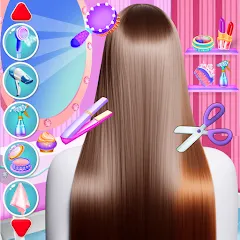 Взлом Fashion Braid Hairstyles Salon  [МОД Много монет] - последняя версия apk на Андроид