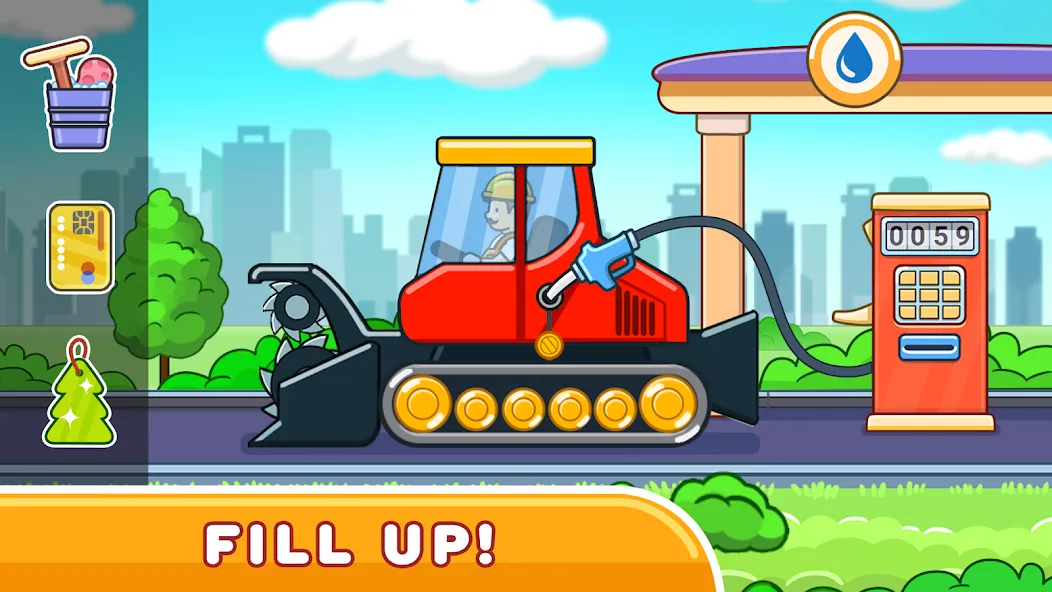 Car & Games for kids building  [МОД Бесконечные деньги] Screenshot 2