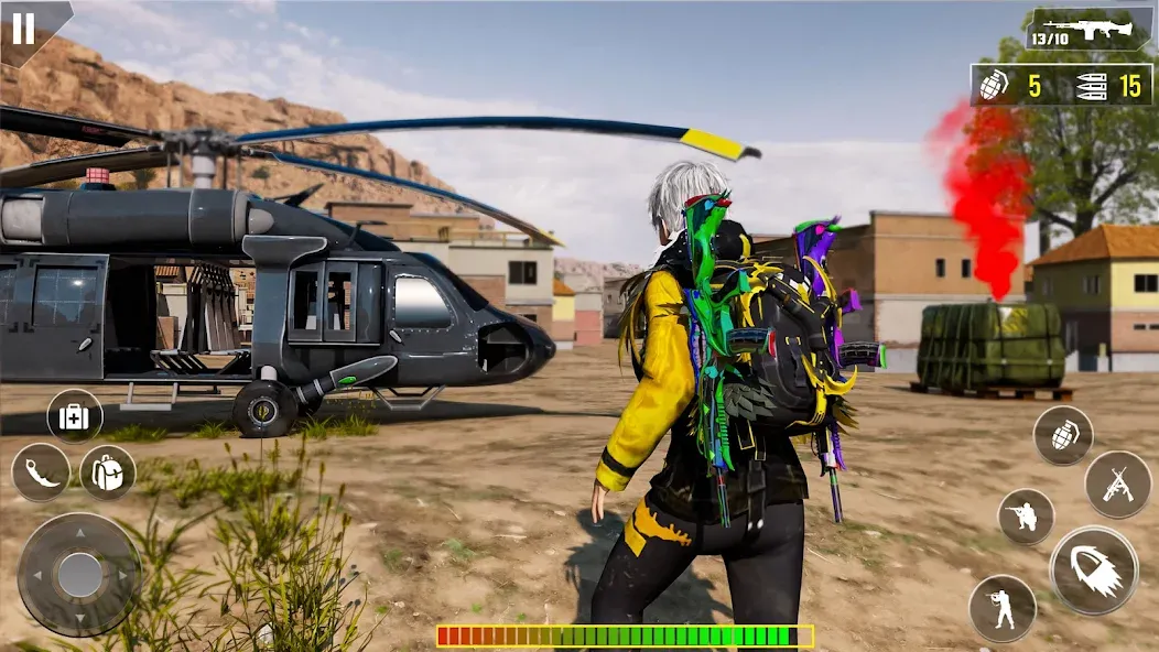 Gun Shooting Games Fps Offline  [МОД Бесконечные монеты] Screenshot 3