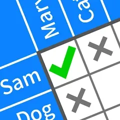 Скачать взломанную Cross Logic: Smart Puzzle Game (Кросс Лоджик)  [МОД Unlocked] - полная версия apk на Андроид