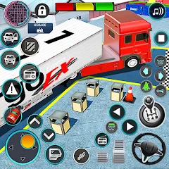 Скачать взломанную Truck parking Jam Game: Puzzle  [МОД Бесконечные монеты] - полная версия apk на Андроид