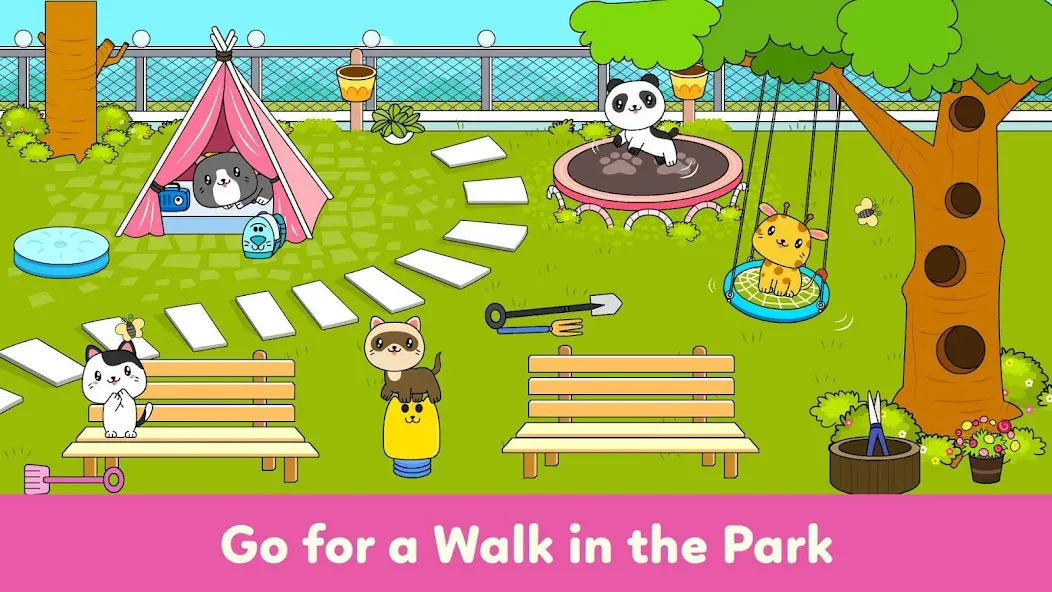 Tizi Town - My Pet Daycare  [МОД Unlocked] Screenshot 5