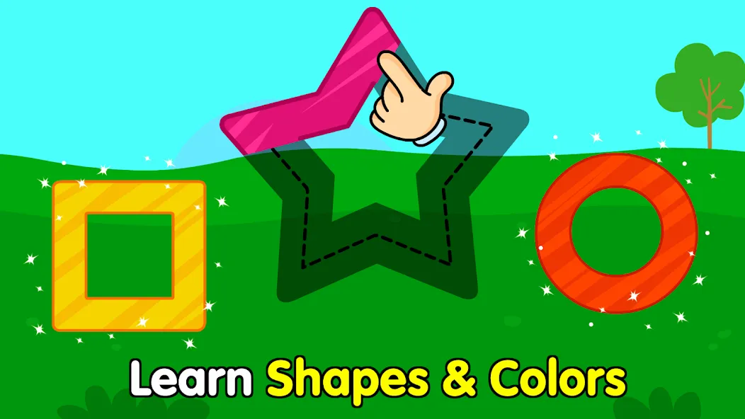 Shapes & Colors Games for Kids  [МОД Много денег] Screenshot 1