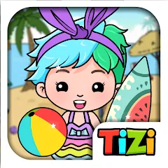 Взломанная Tizi Town - My Hotel Games  [МОД Много денег] - стабильная версия apk на Андроид