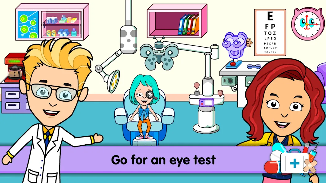 My Hospital Town Doctor Games  [МОД Много монет] Screenshot 4
