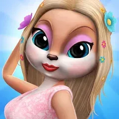 Взломанная Talking Cat Kimmy Superstar  [МОД Mega Pack] - последняя версия apk на Андроид