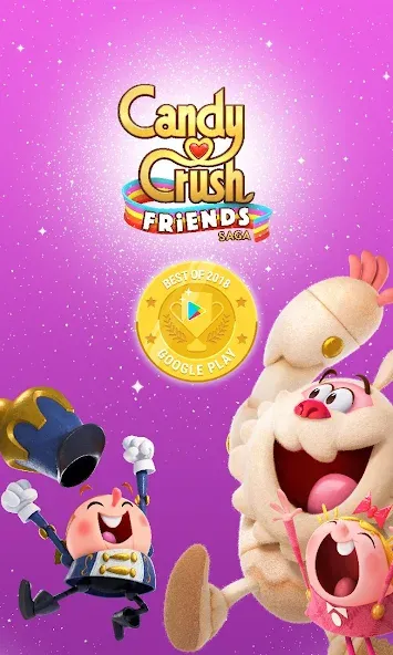 Candy Crush Friends Saga (Кенди Краш Френдс Сага)  [МОД Бесконечные монеты] Screenshot 5