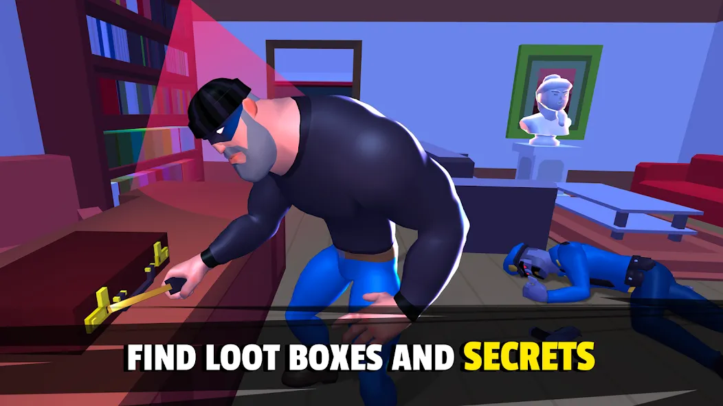 Robbery Madness 2:Stealth game (Робери Маднесс 2)  [МОД Много монет] Screenshot 5
