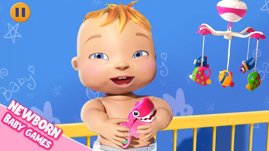 Virtual Baby Mother Simulator  [МОД Unlocked] Screenshot 1
