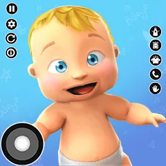 Взломанная Virtual Baby Mother Simulator  [МОД Unlocked] - полная версия apk на Андроид