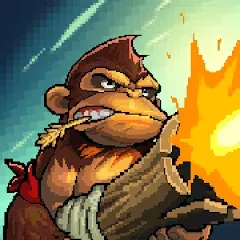 Взломанная Apes vs. Zombies  [МОД Mega Pack] - полная версия apk на Андроид