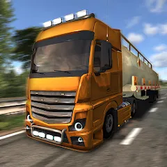 Взлом European Truck Simulator (Юро Трак Драйвер)  [МОД Меню] - полная версия apk на Андроид