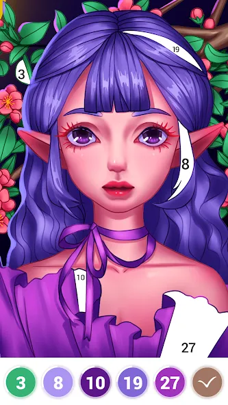 Art Coloring - Color by Number  [МОД Меню] Screenshot 1