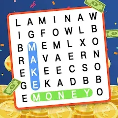 Скачать взлом Make Money: Word Search (Мейк Мани)  [МОД Меню] - последняя версия apk на Андроид