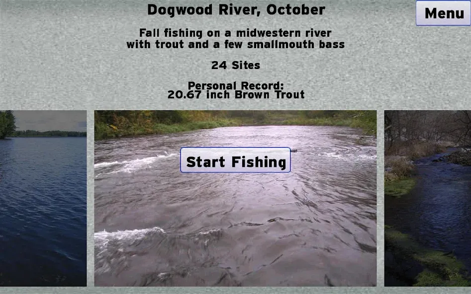 Fly Fishing Simulator (Флай Фишинг Симулятор)  [МОД Все открыто] Screenshot 2