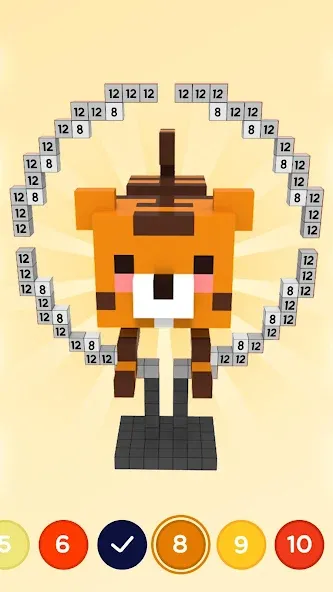 Pixel.ly 3D  [МОД Menu] Screenshot 4