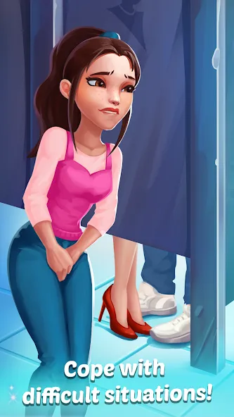 Family Town: Match-3 Makeover (Фэмили Таун)  [МОД Unlimited Money] Screenshot 3