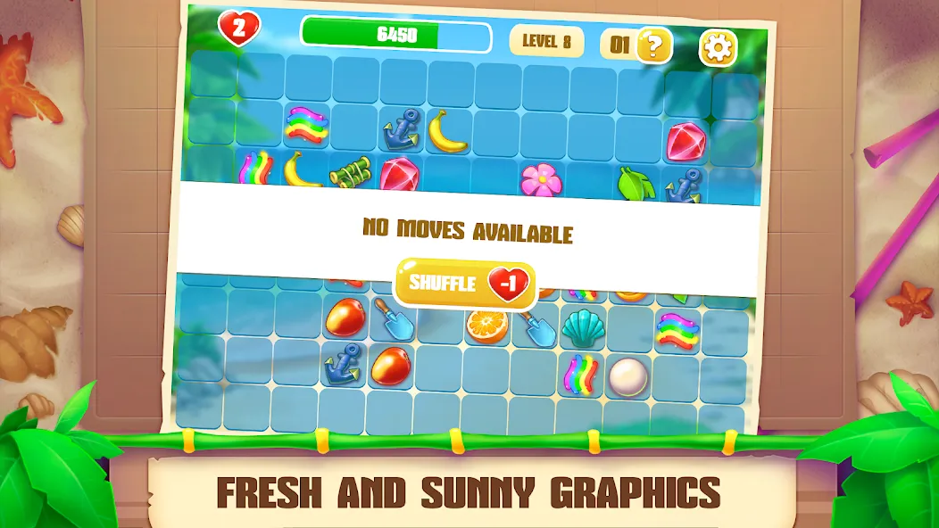Onet Paradise: connect 2 tiles (Онет Парадайз)  [МОД Много денег] Screenshot 3