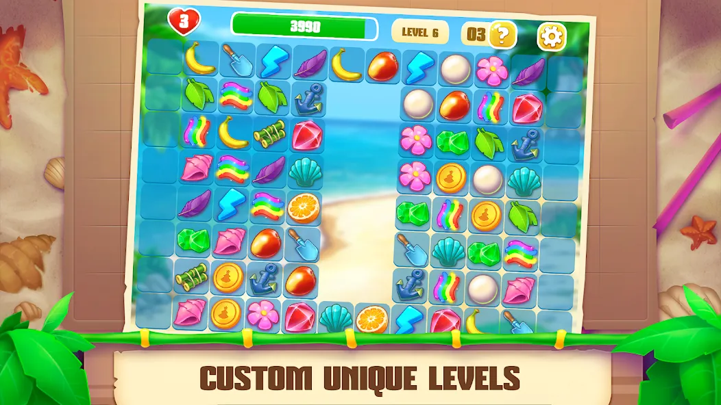 Onet Paradise: connect 2 tiles (Онет Парадайз)  [МОД Много денег] Screenshot 5