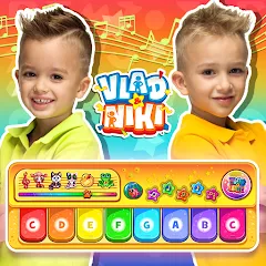 Скачать взлом Vlad and Niki: Kids Piano  [МОД Unlocked] - последняя версия apk на Андроид