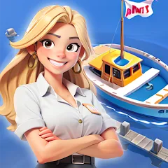 Взлом Idle Seafood Market -Tycoon (Айдл Сифуд Маркет)  [МОД Unlimited Money] - полная версия apk на Андроид