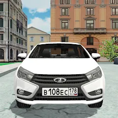 Скачать взлом Русская тачка Лада Веста  [МОД Menu] - последняя версия apk на Андроид